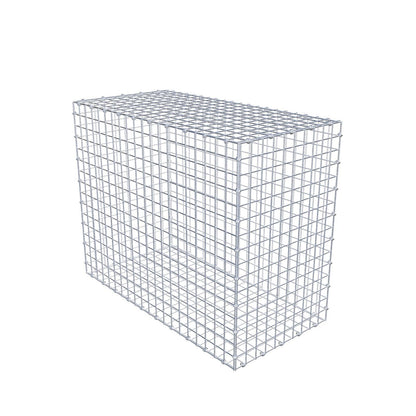 Gabion 100 cm x 80 cm x 50 cm (L x H x D), mesh size 5 x 5 cm, spiral ring