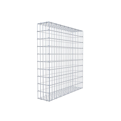 Gabione 100 cm x 90 cm x 20 cm (L x H x T), Maschenweite 5 cm x 10 cm, C-Ring