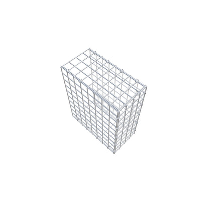 Anbaugabione Typ 2 50 cm x 40 cm x 20 cm (L x H x T), Maschenweite 5 cm x 5 cm, C-Ring