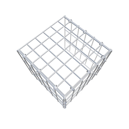 Gavión adicional tipo 4 30 cm x 30 cm x 30 cm (L x A x P), malla 5 cm x 10 cm, anillo en C
