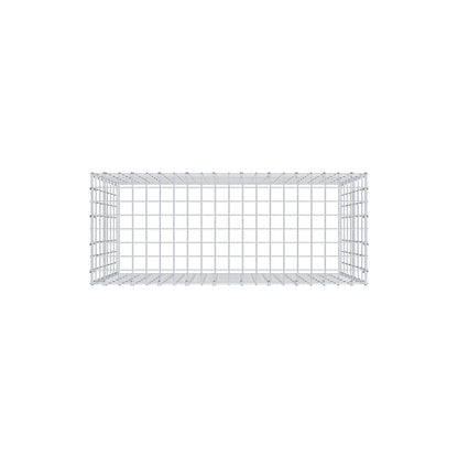 Anbaugabione Typ 3 100 cm x 70 cm x 40 cm (L x H x T), Maschenweite 5 cm x 10 cm, C-Ring