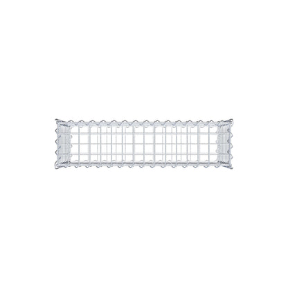 Gabion 80 cm x 40 cm x 20 cm (L x H x D), maskestørrelse 5 cm x 5 cm, spiral