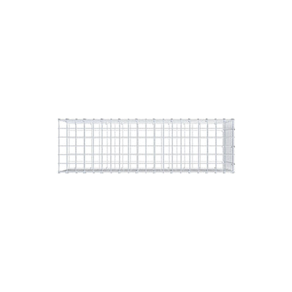 Fourche rapportée type 2 100 cm x 40 cm x 30 cm (L x H x P), mailles 5 cm x 5 cm, anneau C