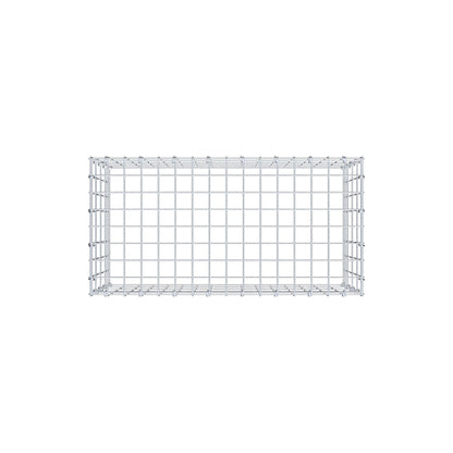 Fourche rapportée type 3 80 cm x 40 cm x 40 cm (L x H x P), mailles 5 cm x 10 cm, anneau C