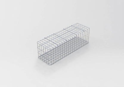 Thermisch verzinkte schanskorf 102 cm x 32 cm x 32 cm, maaswijdte 5 cm x 10 cm, volledig gelast