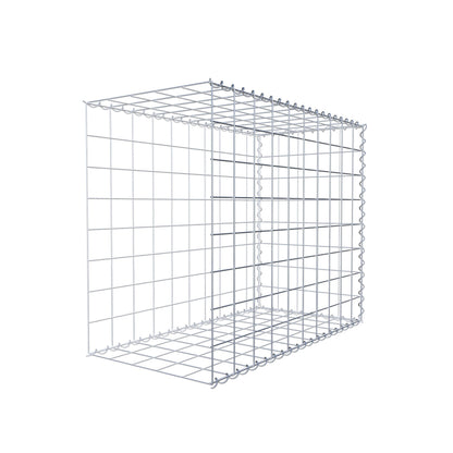 Anbaugabione Typ 2 100 cm x 80 cm x 50 cm (L x H x T), Maschenweite 10 cm x 10 cm, Spirale