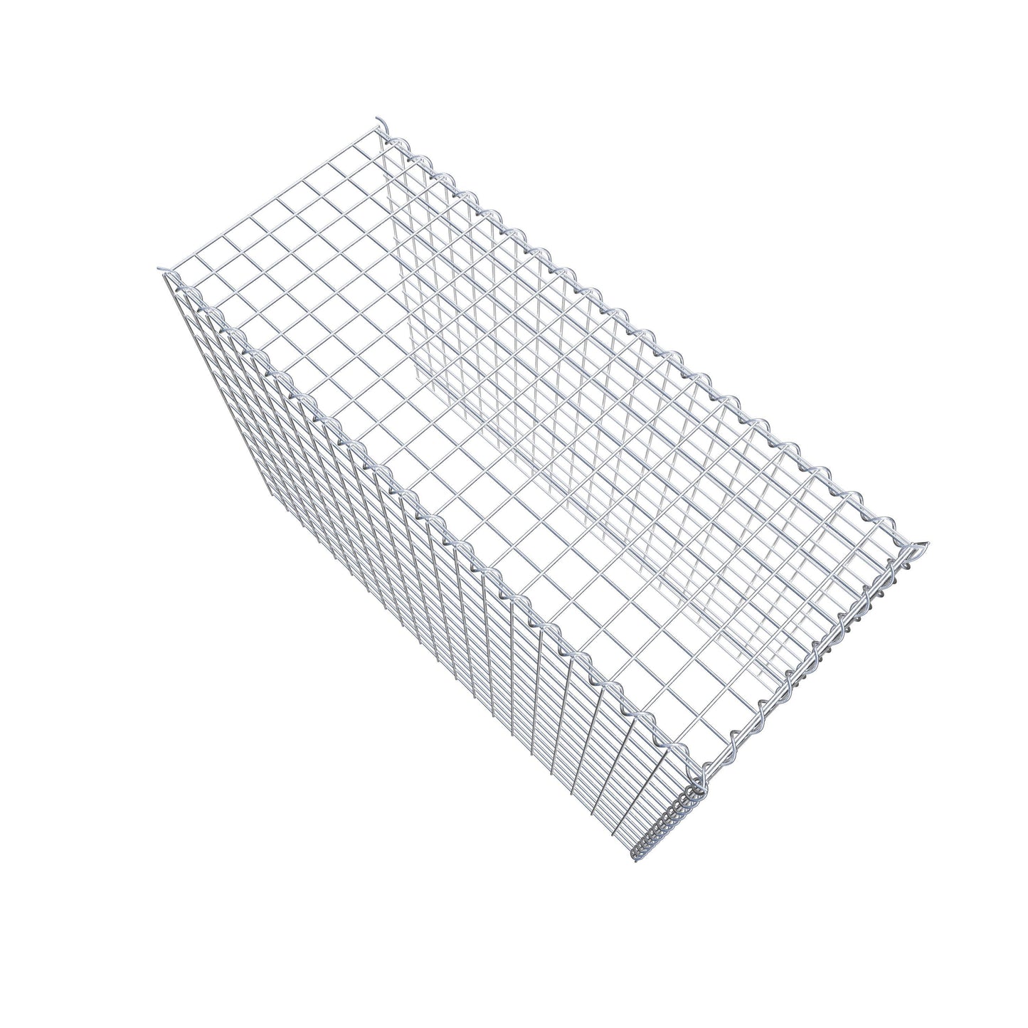 Gavión complementario tipo 4 100 cm x 70 cm x 40 cm (L x A x P), malla 5 cm x 5 cm, espiral