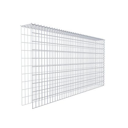 Gabbione aggiuntivo tipo 4 200 cm x 100 cm x 20 cm (L x A x P), maglia 5 cm x 10 cm, spirale