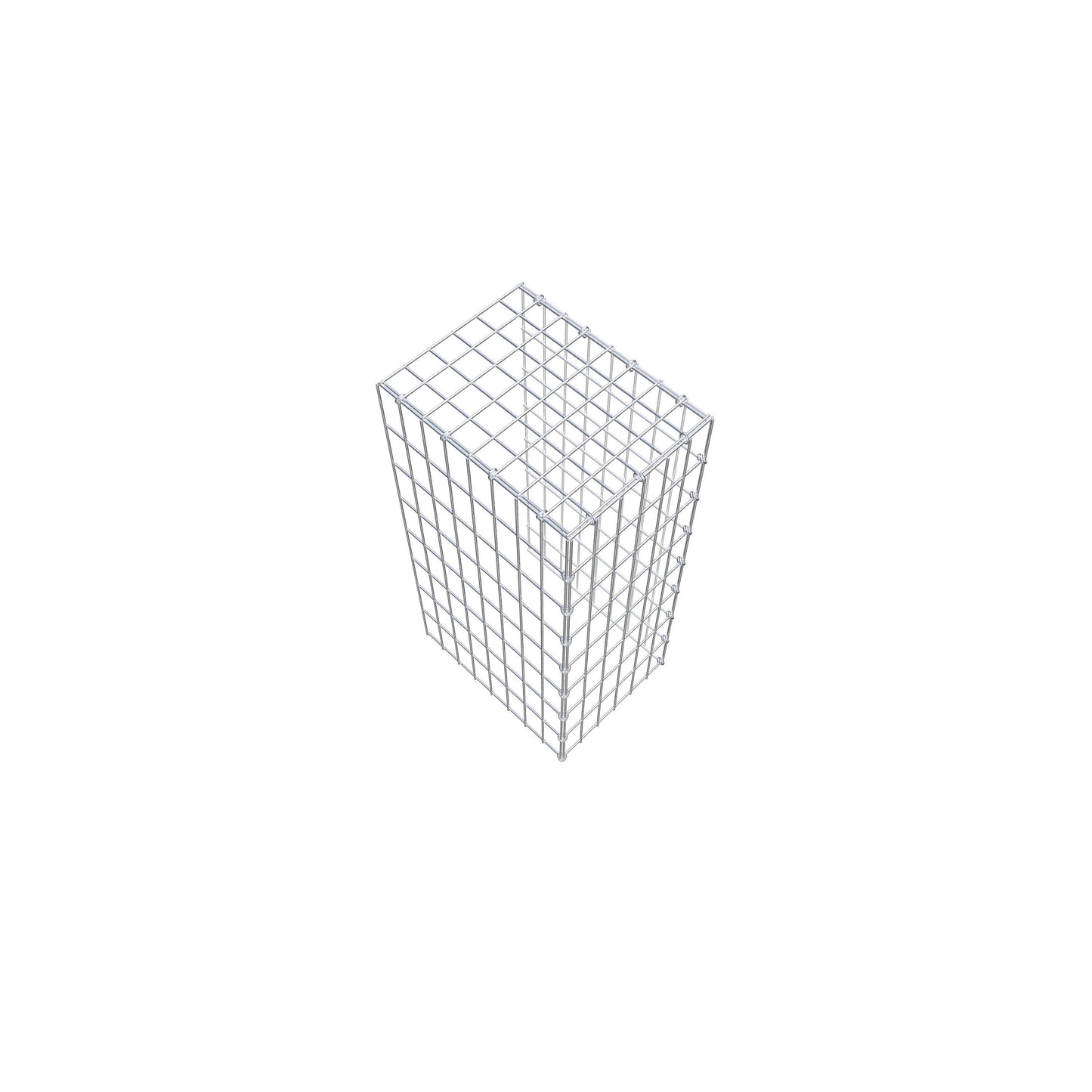 Toegevoegde pool type 4 80 cm x 40 cm x 30 cm (L x H x D), maaswijdte 5 cm x 10 cm, C-ring