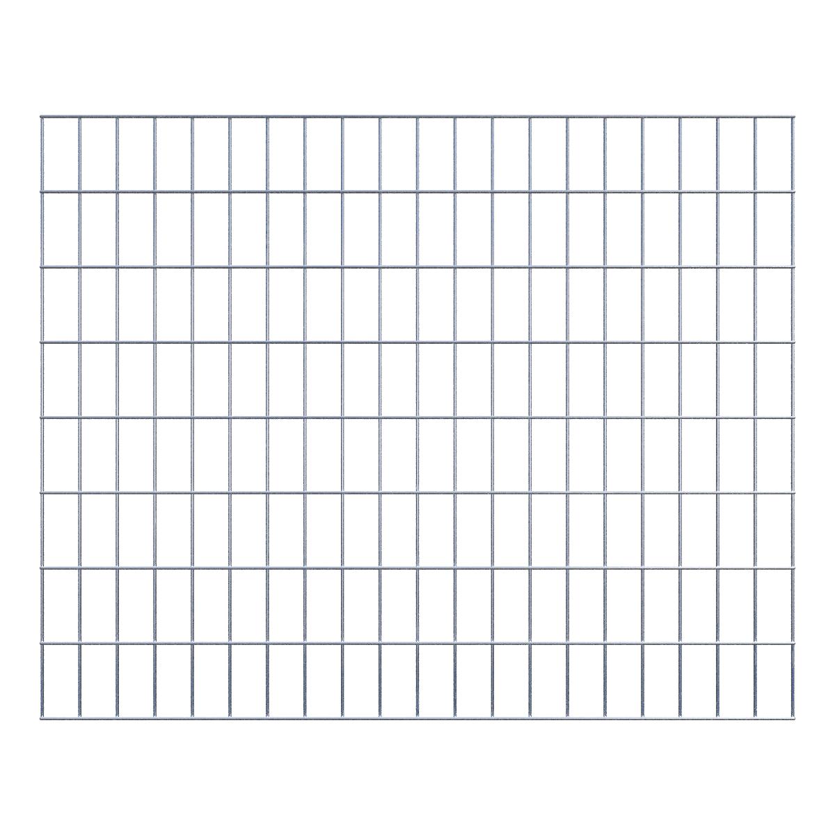 Decorative trellis / trellis (including mounting material) mesh size 5 x 10 cm