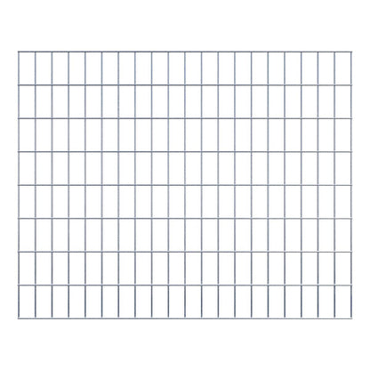 Decorative trellis / trellis (including mounting material) mesh size 5 x 10 cm