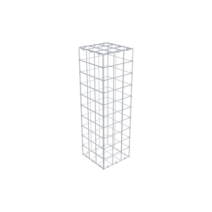 Gabbione 100 cm x 30 cm x 30 cm (L x H x P), maglia 10 cm x 10 cm, anello a C