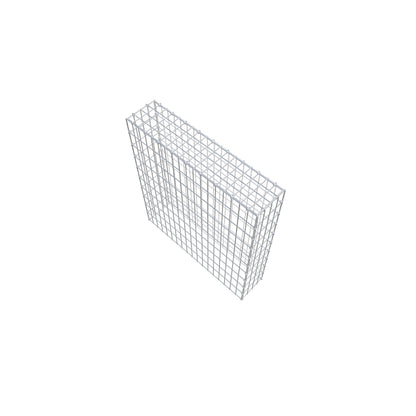 Anbaugabione Typ 3 100 cm x 90 cm x 20 cm (L x H x T), Maschenweite 5 cm x 10 cm, C-Ring