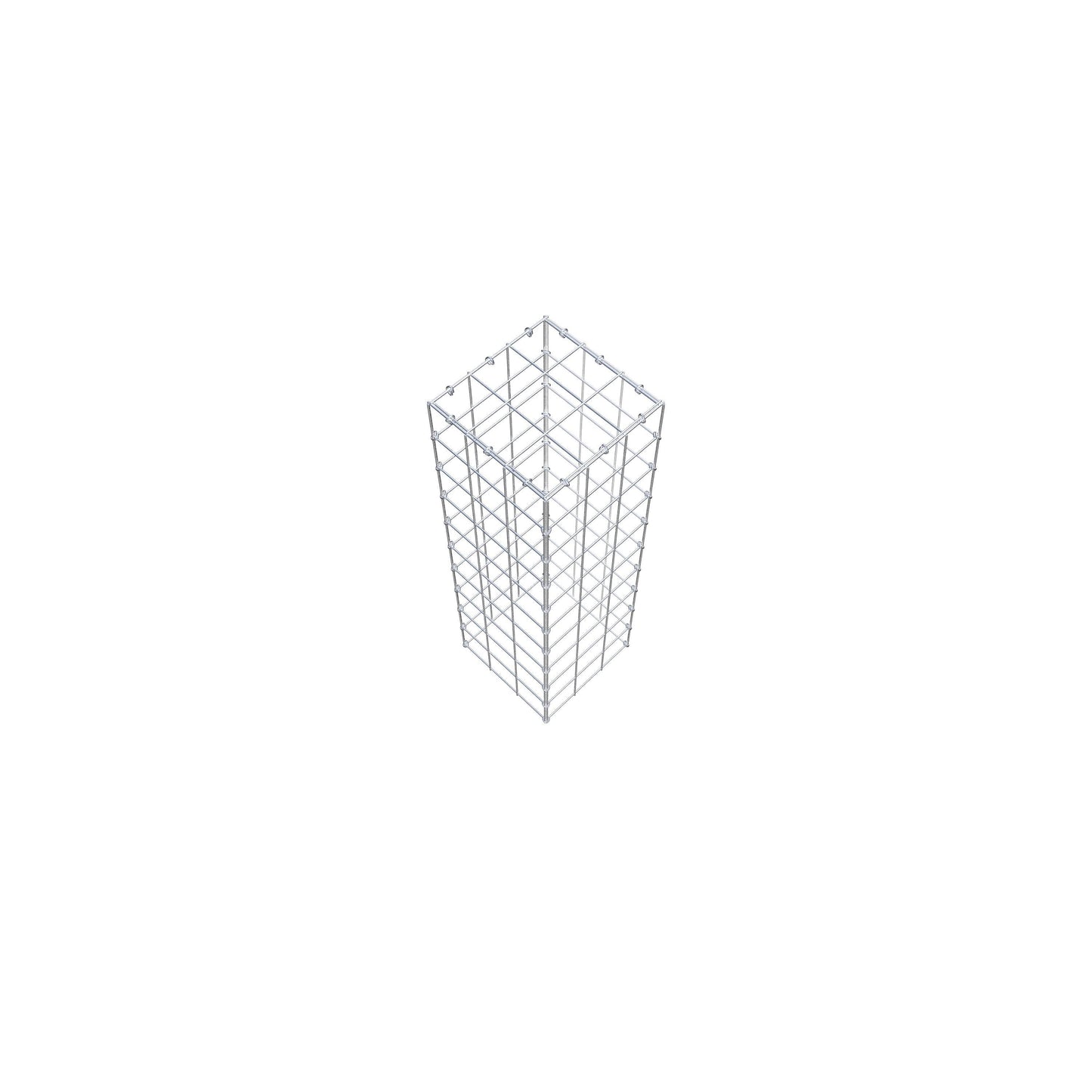 Anbaugabione Typ 3 100 cm x 30 cm x 30 cm (L x H x T), Maschenweite 10 cm x 10 cm, C-Ring