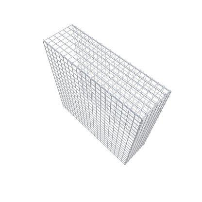 Gavión adicional tipo 4 100 cm x 100 cm x 30 cm (L x A x P), malla 5 cm x 5 cm, anillo en C