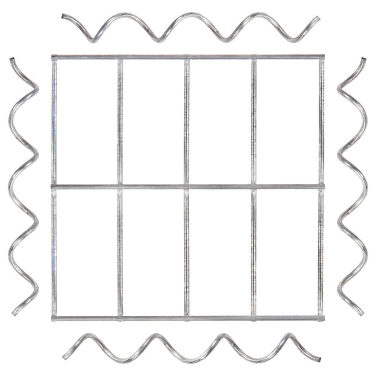 Deksel voor kolom MW 5 x 10 cm inclusief 4 montagespiralen