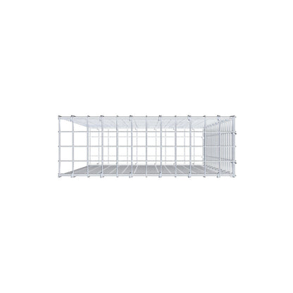 Add-on schanskorf type 2 100 cm x 60 cm x 20 cm (L x H x D), maaswijdte 5 cm x 5 cm, C-ring