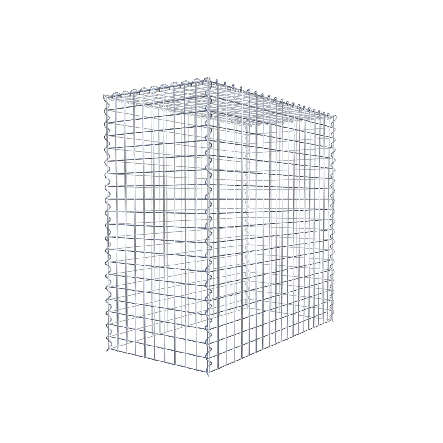 Gavión complementario tipo 3 100 cm x 100 cm x 50 cm (L x A x P), malla 5 cm x 5 cm, espiral