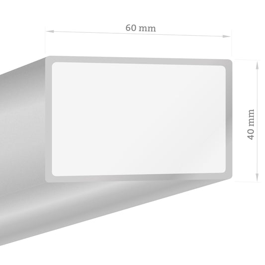 Paal 40 x 60 mm (voor paalschoen / om te bevestigen met pluggen) Lengte: 60 cm