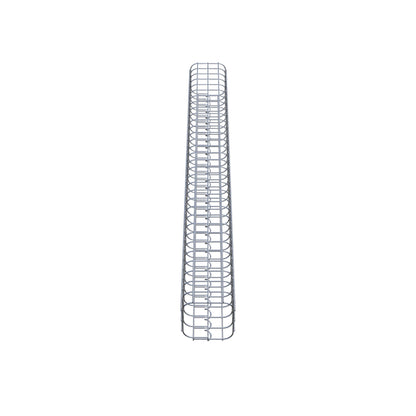 Colonna di gabbioni quadrata 17 cm x 17 cm, altezza 160 cm, MW 5 cm x 5 cm