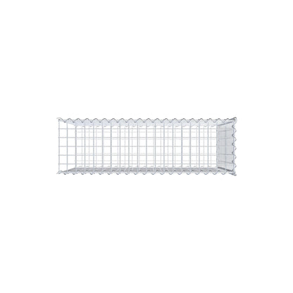 Grown-on gabion type 2 100 cm x 70 cm x 30 cm (L x H x D), mesh size 5 cm x 5 cm, spiral