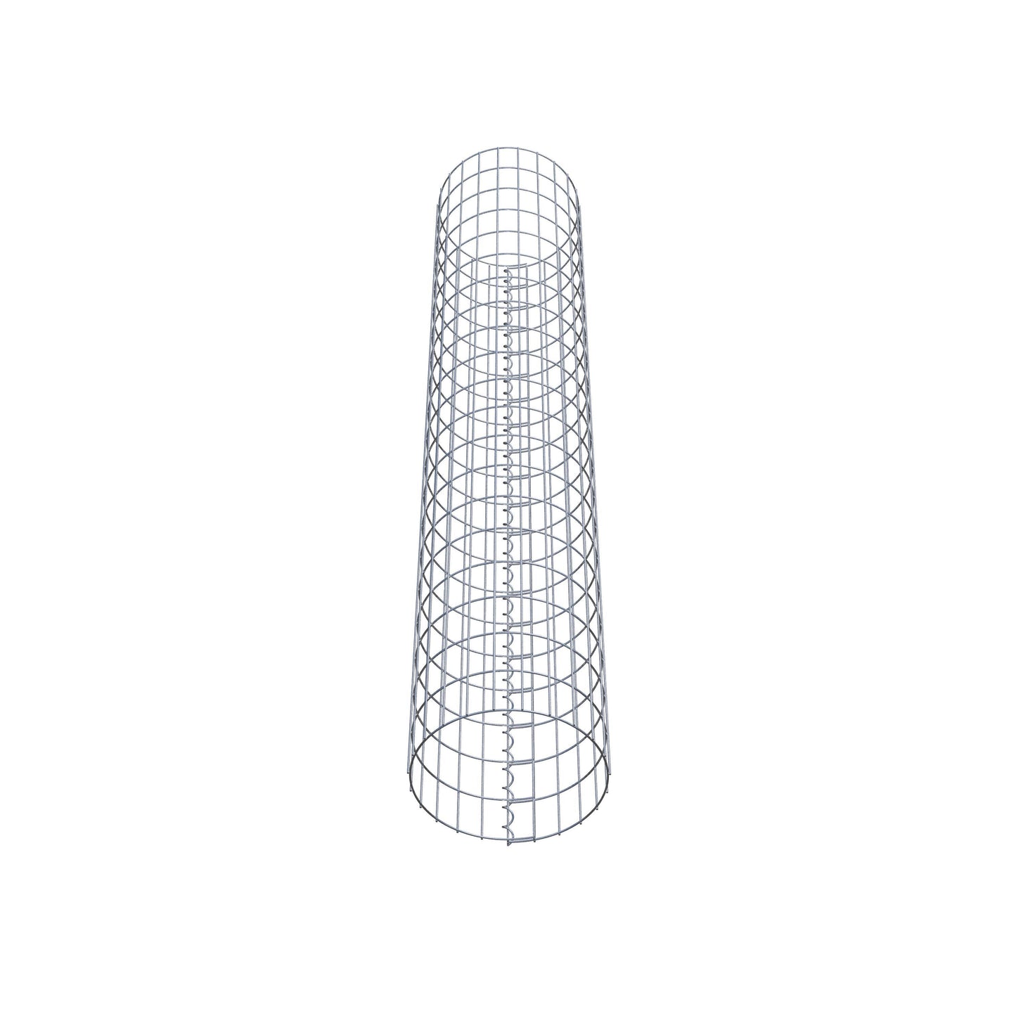 Gabionpelare rund 37 cm diameter, 200 cm höjd, maskstorlek 5 cm x 10 cm