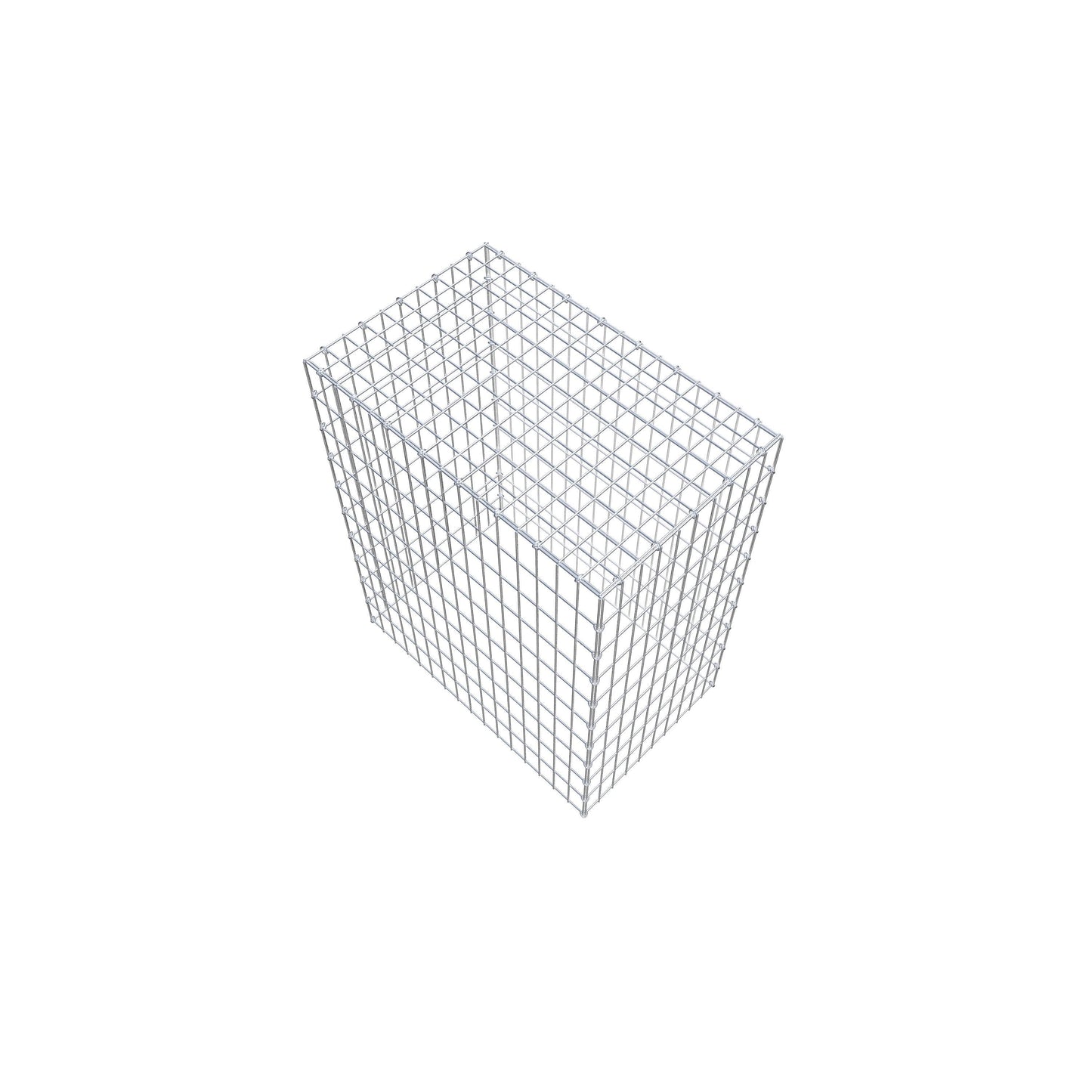Gabbione aggiuntivo di tipo 3 100 cm x 80 cm x 50 cm (L x H x P), maglia 5 cm x 10 cm, anello a C