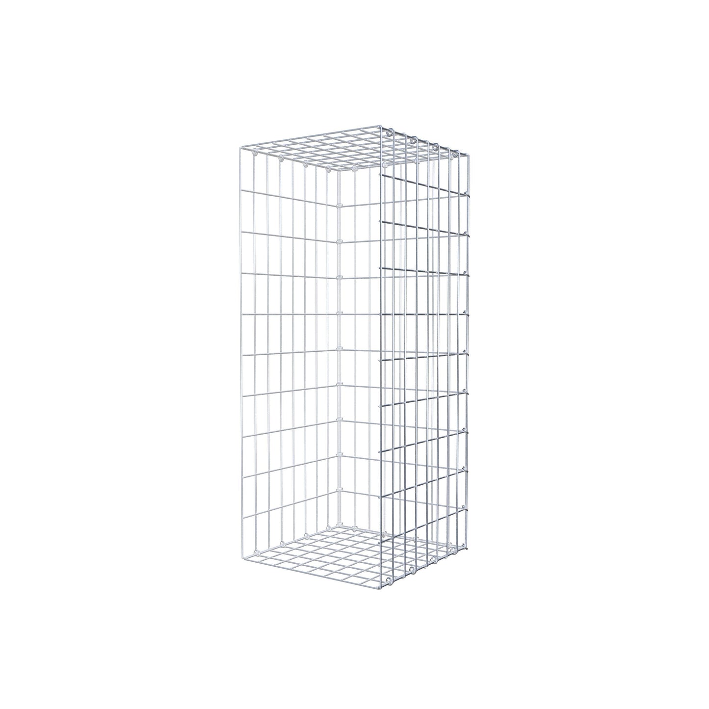 Pile aggiuntivo tipo 2 100 cm x 40 cm x 40 cm, maglia 5 cm x 10 cm, anello a C