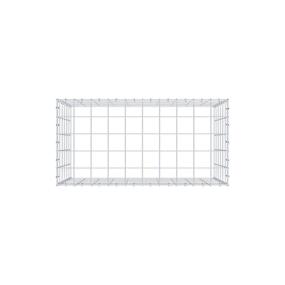 Fourche rapportée type 3 100 cm x 60 cm x 50 cm (L x H x P), mailles 10 cm x 10 cm, anneau C