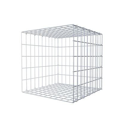 Gabbione aggiuntivo tipo 2 50 cm x 50 cm x 50 cm, maglia 5 cm x 10 cm, anello a C