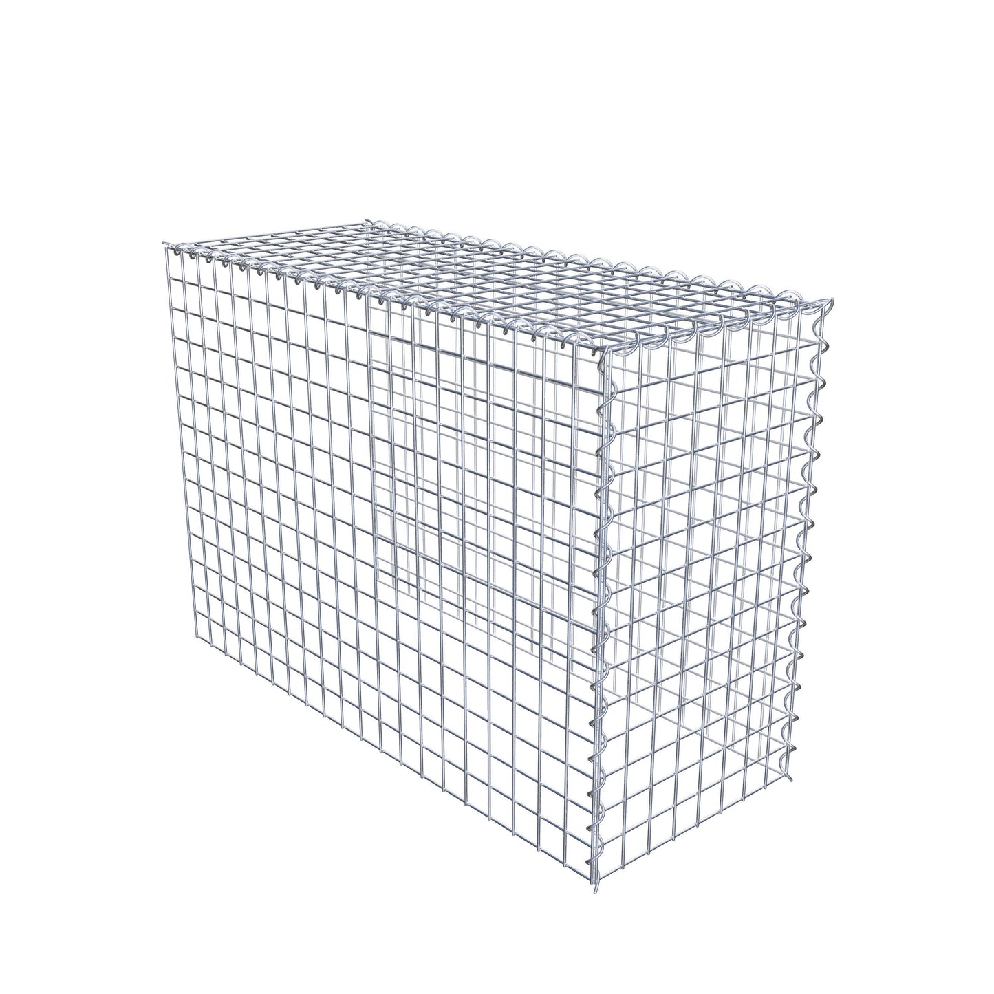Gavión complementario tipo 4 100 cm x 70 cm x 40 cm (L x A x P), malla 5 cm x 5 cm, espiral