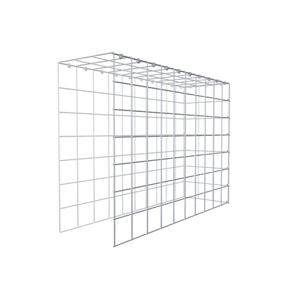 Fourche rapportée type 4 100 cm x 70 cm x 30 cm (L x H x P), mailles 10 cm x 10 cm, anneau C