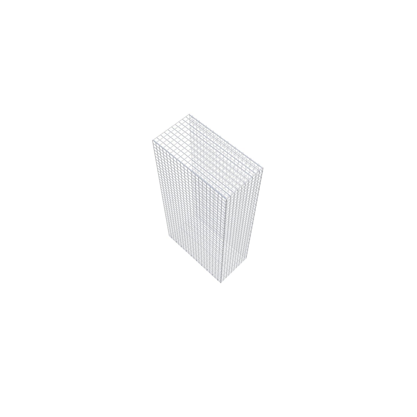 Mounted gabion type 2 200 cm x 100 cm x 50 cm (L x H x D), mesh size 5 cm x 5 cm, C-ring