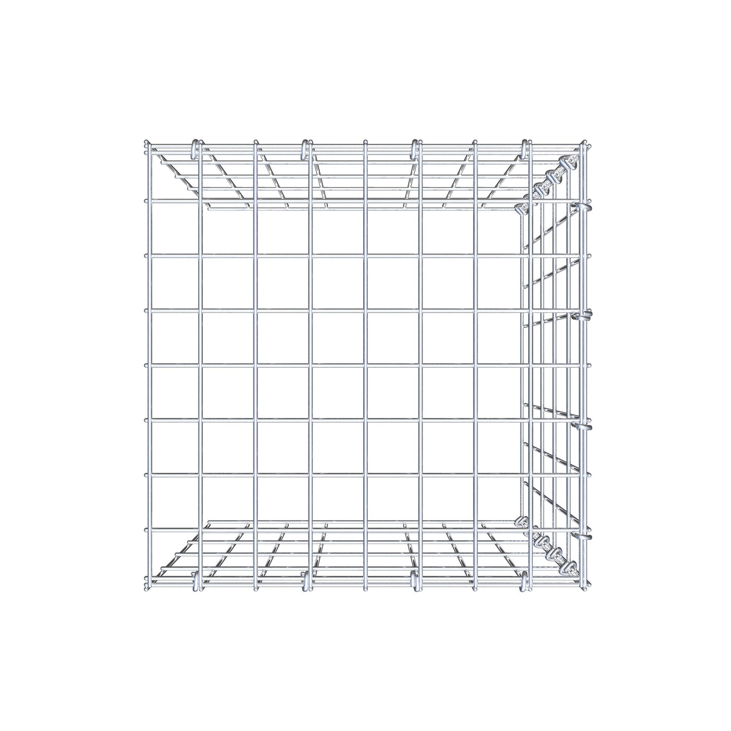 Pile aggiuntivo tipo 4 50 cm x 40 cm x 40 cm (L x H x P), maglia 5 cm x 10 cm, anello a C