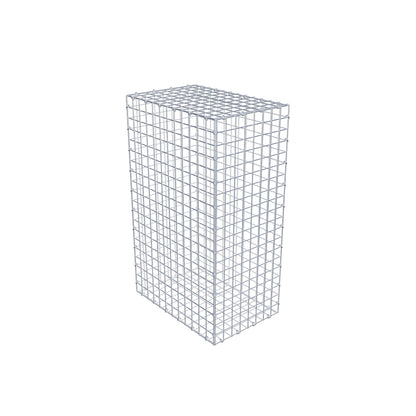 Schanskorf 100 cm x 60 cm x 40 cm (L x H x D), maaswijdte 5 cm x 5 cm, C-ring