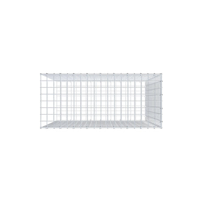 Gabbione aggiuntivo di tipo 2 100 cm x 90 cm x 40 cm (L x H x P), maglia 5 cm x 5 cm, anello a C