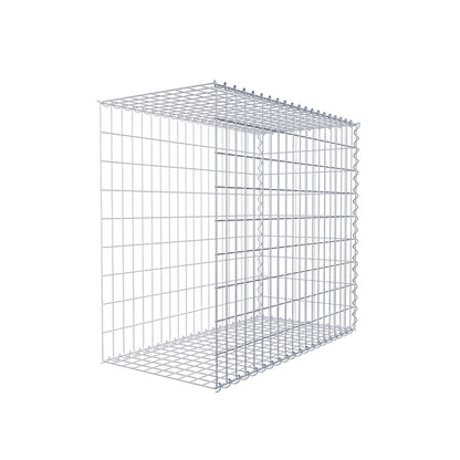 Udvokset gabion type 2 100 cm x 90 cm x 50 cm (L x H x D), maskestørrelse 5 cm x 10 cm, spiral