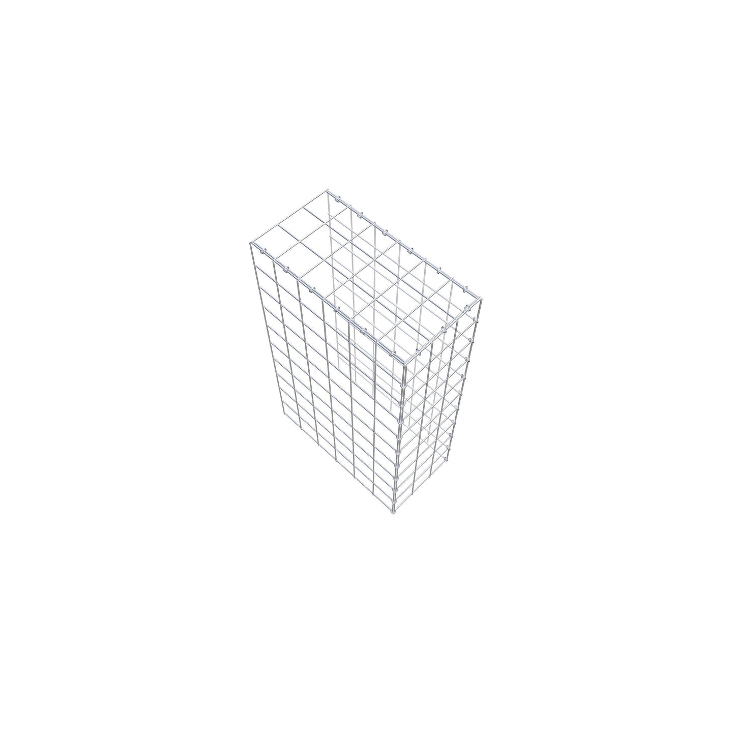 Anbaugabione Typ 4 100 cm x 60 cm x 30 cm (L x H x T), Maschenweite 10 cm x 10 cm, C-Ring