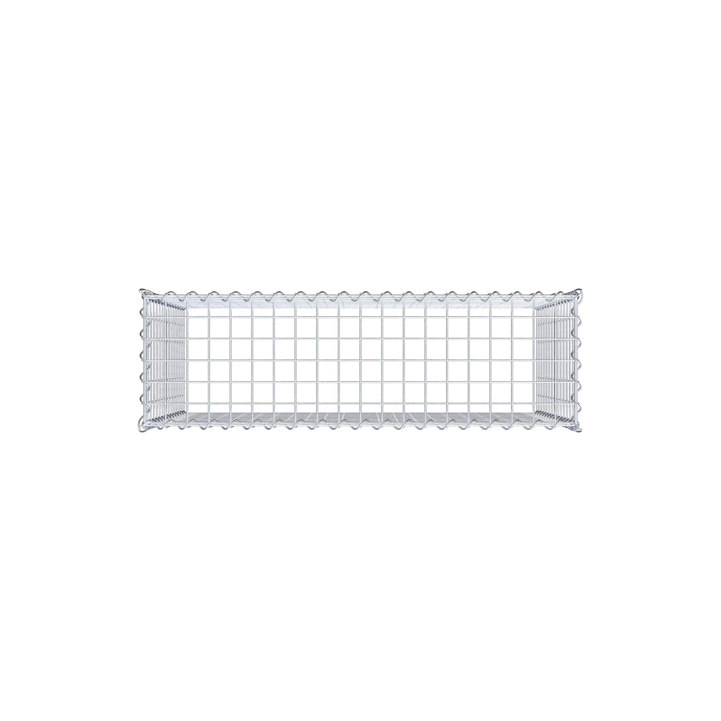 Påväxt gabion typ 3 100 cm x 70 cm x 30 cm (L x H x D), maskstorlek 5 cm x 5 cm, spiral