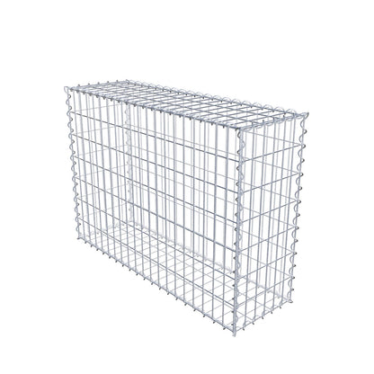 Gabion 100 cm x 70 cm x 30 cm (L x H x D), mesh size 5 cm x 10 cm, spiral