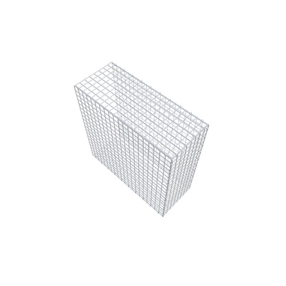 Anbaugabione Typ 2 100 cm x 100 cm x 40 cm (L x H x T), Maschenweite 5 cm x 5 cm, C-Ring