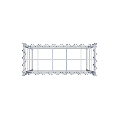 Gavión adicional tipo 3 50 cm x 50 cm x 20 cm (L x A x P), malla 10 cm x 10 cm, en espiral