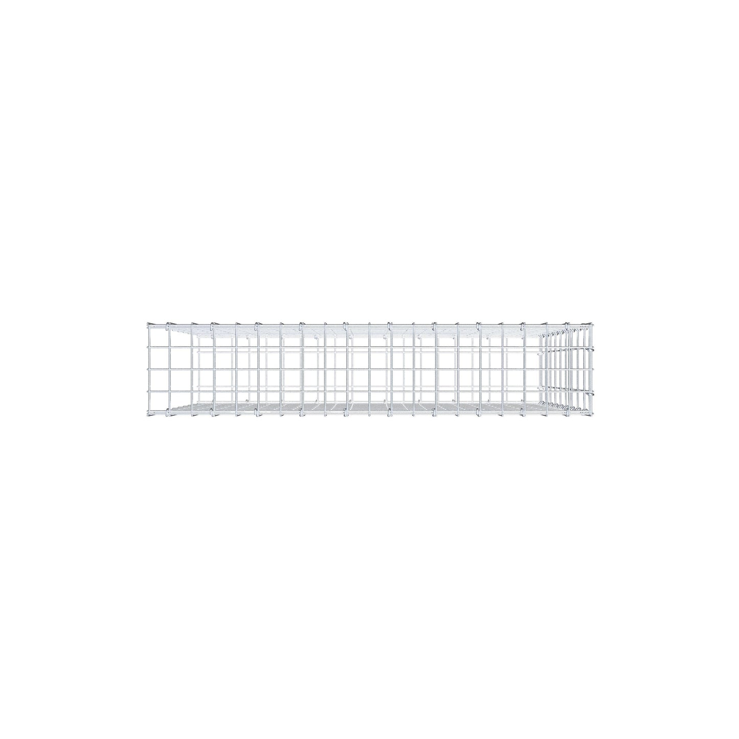 Pile aggiuntivo tipo 2 100 cm x 90 cm x 20 cm, maglia 5 cm x 10 cm, anello a C
