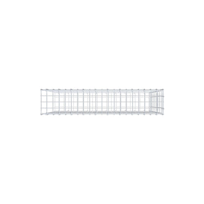 Pile aggiuntivo tipo 2 100 cm x 90 cm x 20 cm, maglia 5 cm x 10 cm, anello a C