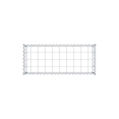 Extra gabion typ 3 100 cm x 30 cm x 40 cm (L x H x D), maskstorlek 10 cm x 10 cm, spiral