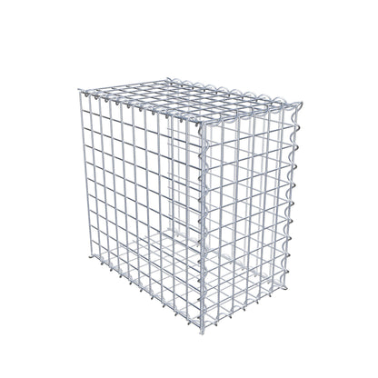 Anbaugabione Typ 2 50 cm x 50 cm x 30 cm (L x H x T), Maschenweite 5 cm x 5 cm, Spirale