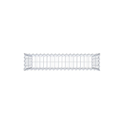 Gabion 100 cm x 70 cm x 20 cm (L x H x D), maskestørrelse 5 cm x 10 cm, spiral