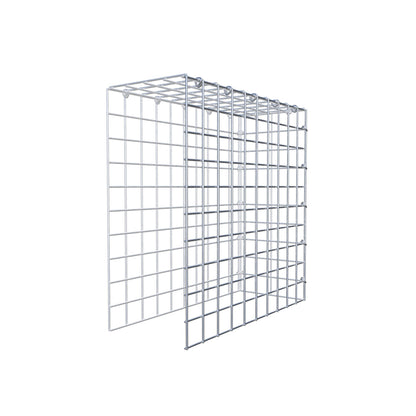 Gabbione aggiuntivo tipo 4 50 cm x 50 cm x 20 cm (L x A x P), maglia 5 cm x 5 cm, anello a C