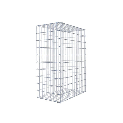 Schanskorf 100 cm x 70 cm x 40 cm (L x H x D), maaswijdte 5 cm x 10 cm, C-ring