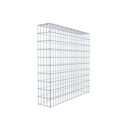 Gabbione aggiuntivo di tipo 3 100 cm x 100 cm x 20 cm (L x H x P), maglia 5 cm x 10 cm, anello a C